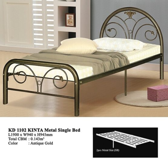 KD 1102 Metal Single Bed
