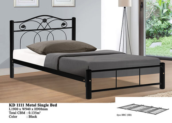 KD 1111 Metal Single Bed