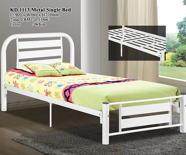 KD 1113 Metal Single Bed