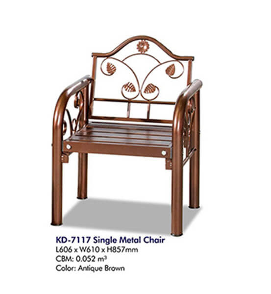 KD 7117 Single Metal Chair