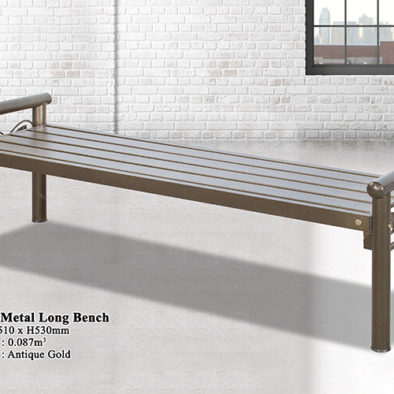 KD 7140 Metal Long Bench