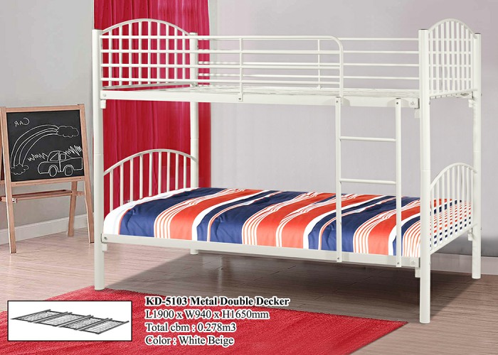 KD 5103 Metal Double Decker Bed
